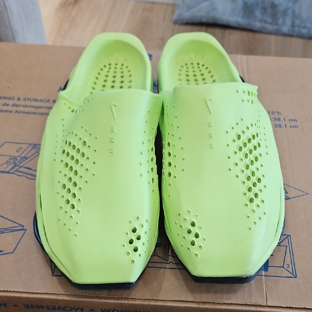 Nike Bright Green Slip-On Loafers